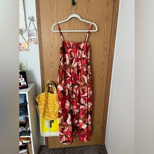 a new day | NWOT bright patterned maxi dress